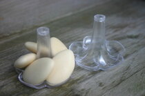 Stekers en schaaltjes voor tule bedankjes