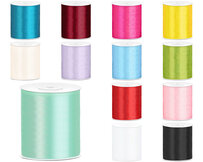 Satijn lint 10 cm breed - 5 meter