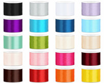 Satijn lint 5 cm breed - 6 meter