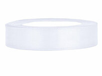 Satijn lint 2 cm breed Wit