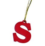 Gelukspoppetje letter S van sinterklaas