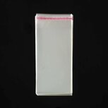 Cellofaan zakjes 6 x 14 cm 10 stuks