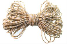 Bakkerstouw licht bruin wit 10 meter