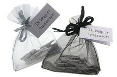 Bedankjes ik knijp er tussen uit!