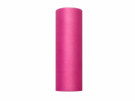 15 cm tule lint fuchsia