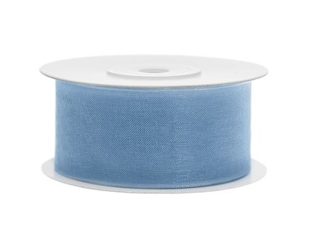 Organza lint 38 mm ivoor 