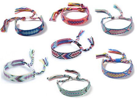 Armbandje peru kleurenmix