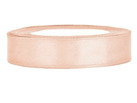 Satijn lint 2 cm breed pink blush