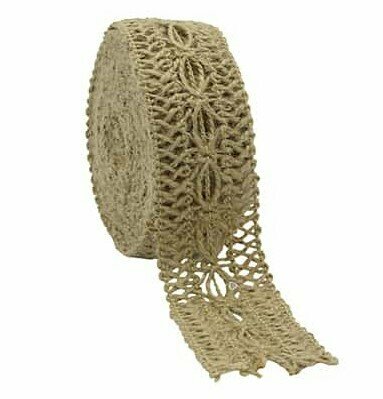 Jute lint deluxe 4 cm breed 5 meter