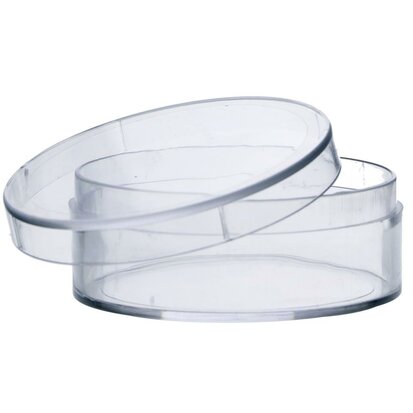 Plexi doosje rond 6 cm