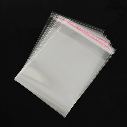 Cellofaan zakjes 15 x 21 cm 10 stuks