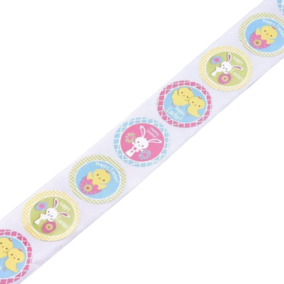 Ronde stickers pasen mix 10 stuks