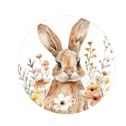 Stickers 3.8 cm haas 10 stuks