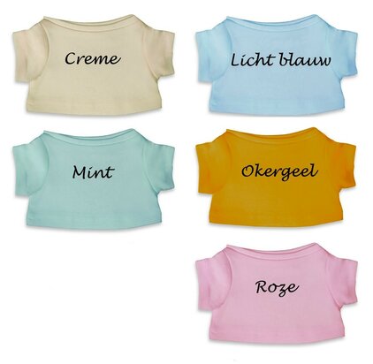 Geboorteknuffel paard met naam en geboortedatum 