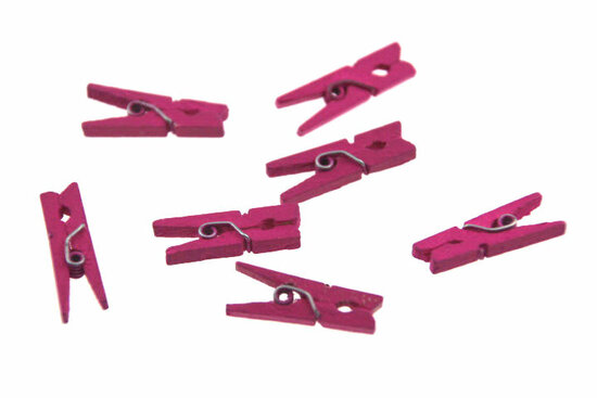 Wasknijpertjes fuchsia