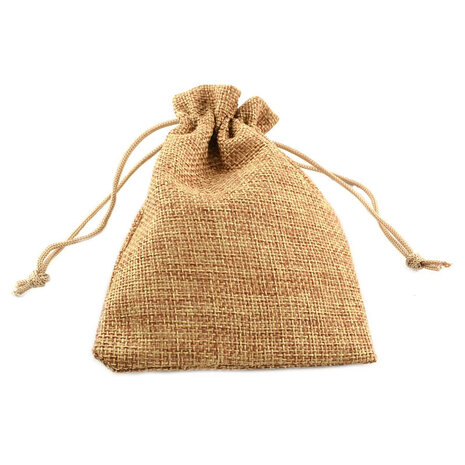 Jute zakje donker