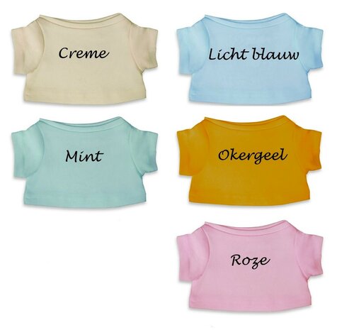 Geboorteknuffel paard met naam en geboortedatum 