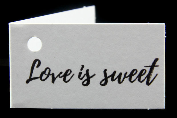 Kaartjes love is sweet